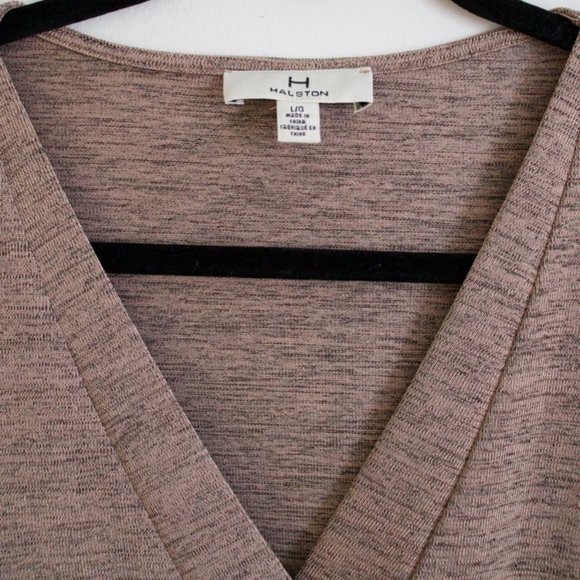 Halston Rose gold oversized shirt - Picture 5 of 10